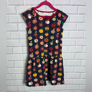 Gymboree Blue and Red Casual Sundress with Flutter Cap Sleeves/size 7